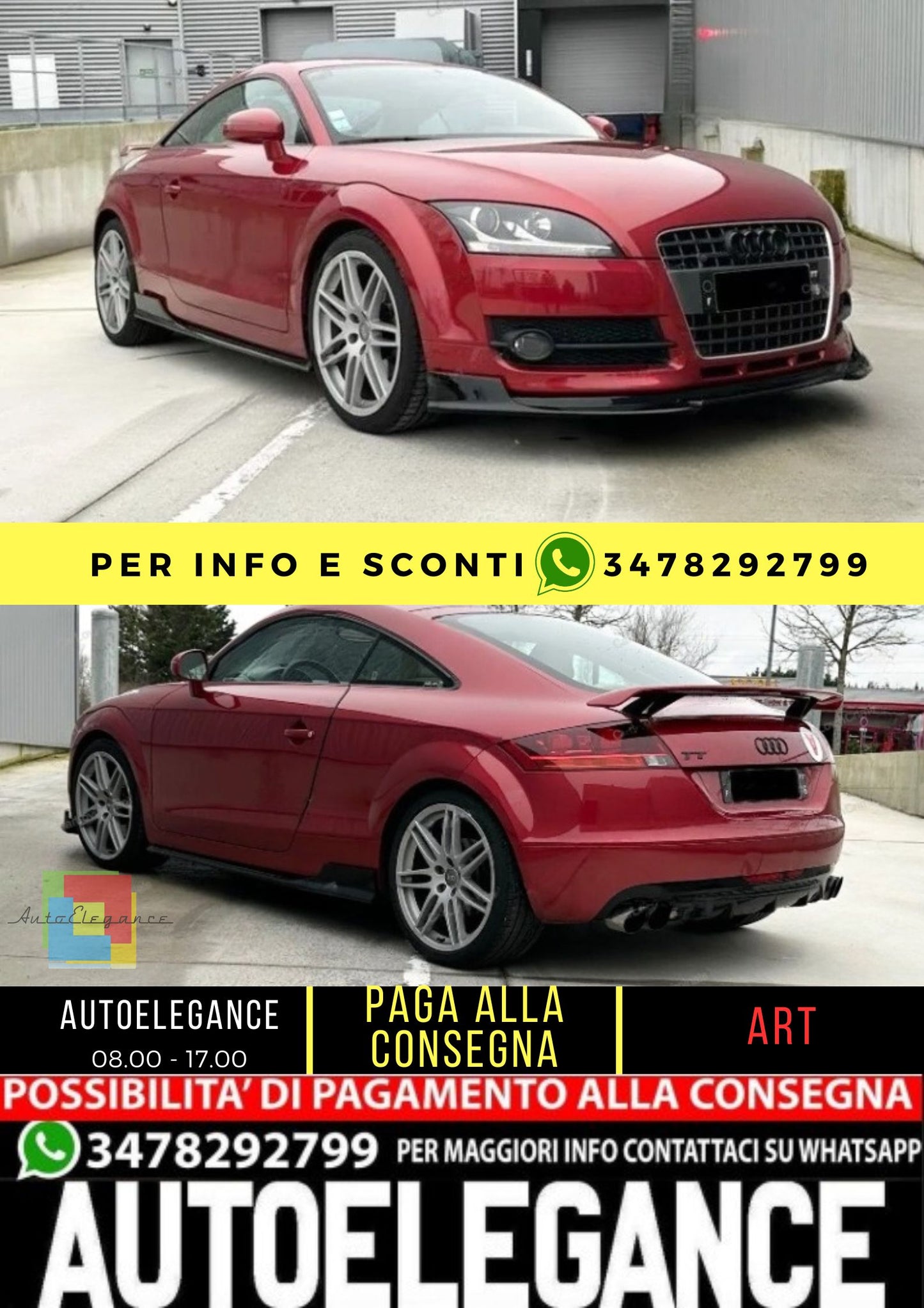 🤩BODYKIT SUITABLE FOR AUDI TT 8J🤩 