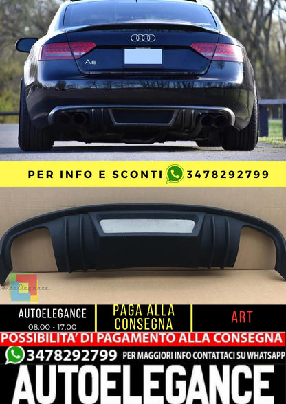 😍KIT DIFFUSORI ADATTO PER AUDI A5 COUPE CABRIO 2007-2011 😍