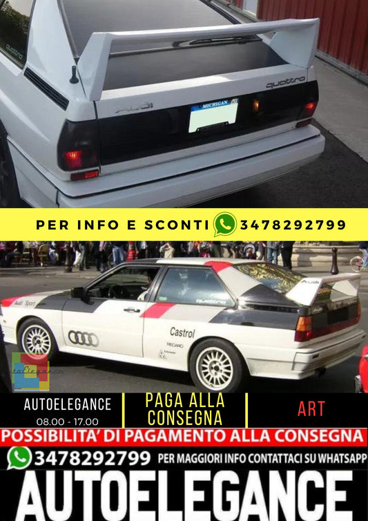 🤩SPOILER POSTERIORE ADATTO PER AUDI UR QUATTRO🤩