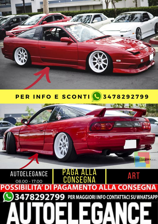 🔥SKIRT KIT SUITABLE FOR NISSAN S13 KOUKI 180SX 200SX 240SX🔥 