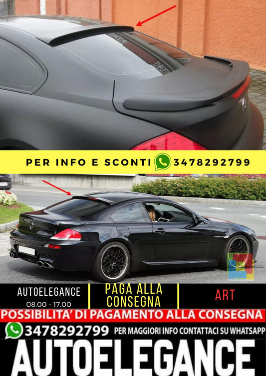 ⭐KIT SPOILER ADATTO PER BMW SERIE 6 E63 COUPE⭐