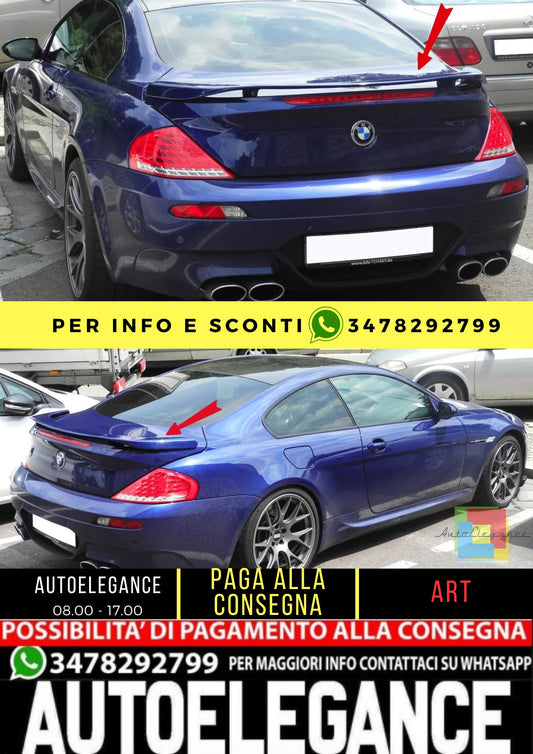 🚀KIT SPOILER ADATTO PER BMW SERIE 6 E63 COUPE🚀