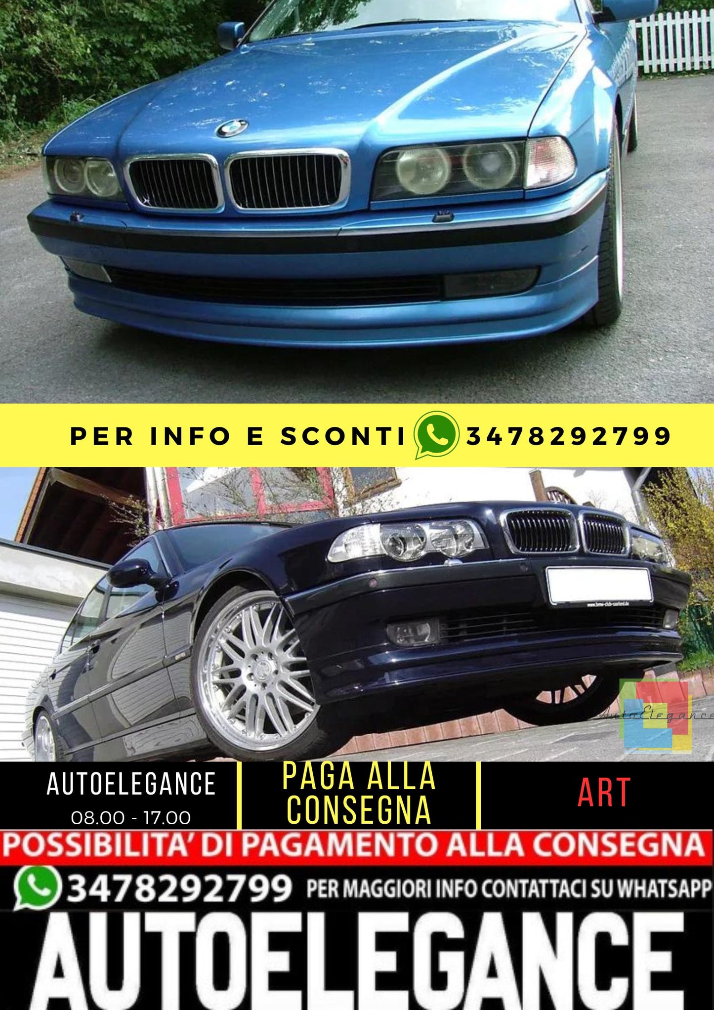 💙SOTTOPARAURTI ANTERIORE ADATTO PER BMW SERIE 7 E38 ( 1995-2001 )💙