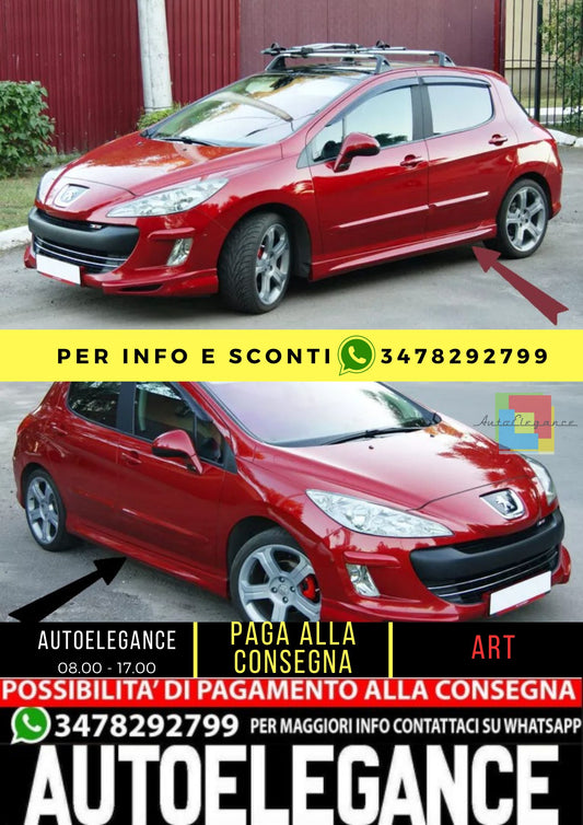✨KIT MINIGONNE ADATTO PER PEUGEOT 308 ( 2007-2013 )✨