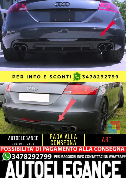 💎SOTTOPARAURTI POSTERIORE ADATTO PER AUDI TT 8J💎