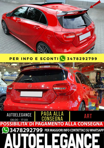 🔥KIT SPOILER ADATTO PER MERCEDES CLASSE A W176🔥