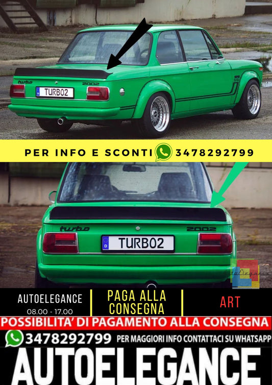 ⭐KIT SPOILER BMW 02 SERIES E10 E20 ( 1967-1977)⭐