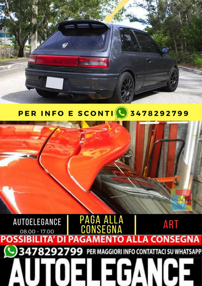 🔥 KIT SPOILER ADATTO PER MAZDA 323 BG🔥