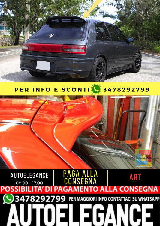 🔥 KIT SPOILER ADATTO PER MAZDA 323 BG🔥