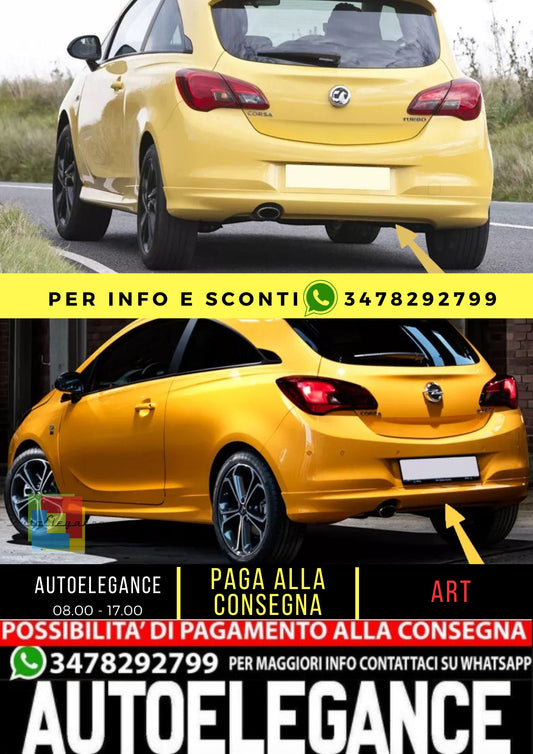 🤩KIT PARAURTI ADATTO PER OPEL CORSA E ( 2014-2019 )🤩