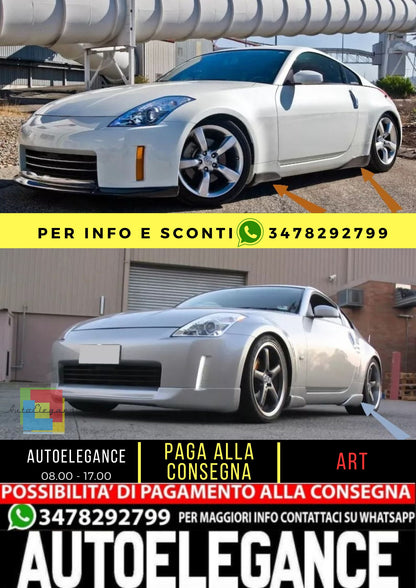 🔥KIT MINIGONNE ADATTO PER NISSAN 350Z/350🔥