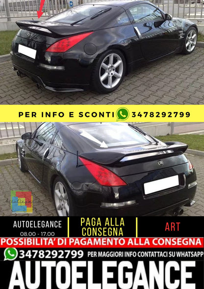 🤩SPOILER ADATTO PER  NISSAN 350Z COUPE ( 2002-2008 )🤩