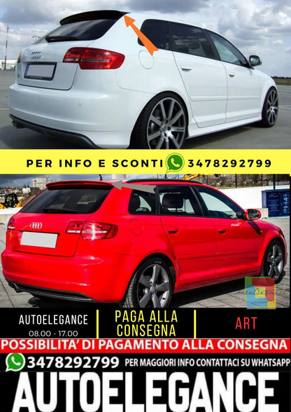 ⭐KIT SPOILER ADATTO PER AUDI A3 8P SPORTBACK⭐