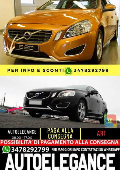 🌟KIT PARAURTI ADATTO PER VOLVO S60 V60 MK2 (2010-2013)🌟