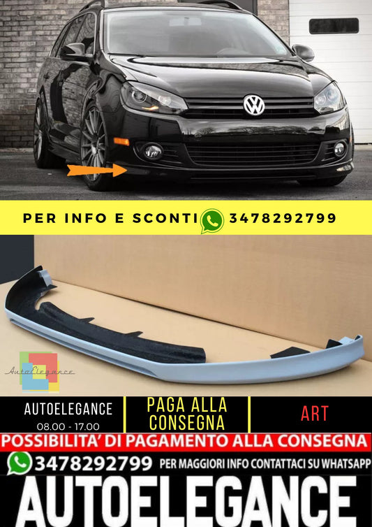 🖤KIT SPLITTER ADATTO PER VW GOLF 6🖤