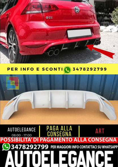 🤩PARAURTI POSTERIORE ADATTO PER VW GOLF 7🤩
