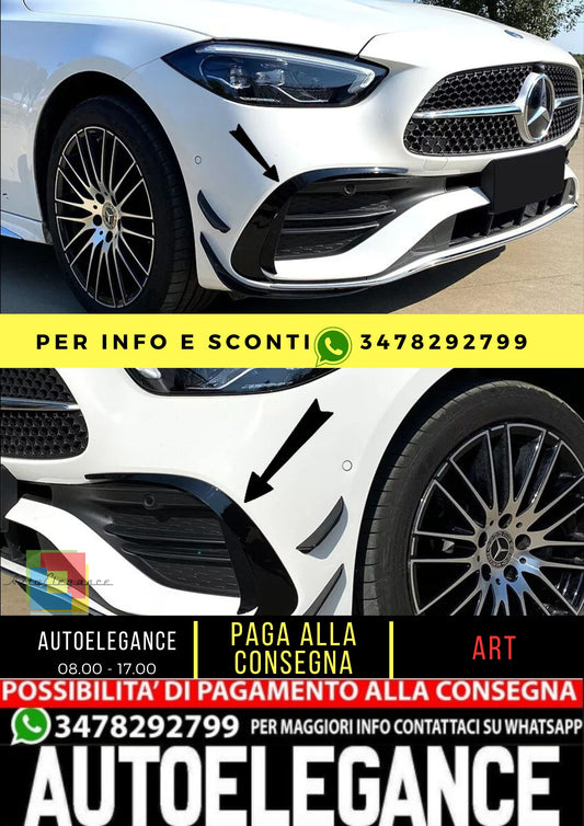 💥KIT AERO FLAPS ADATTO PER MERCEDES W206 S206 AMG💥