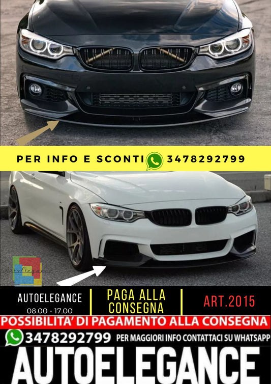KIT SPLITTER ADATTO PER BMW série 4 F32 F33 F36