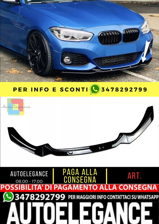 ☀️SPLITTER ADATTO PER  BMW serie 1 F20 F21 LCI☀️