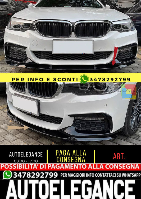 ⭐SPLITTER ADATTO PER BMW Serie 5 G30 LCI (Facelift)⭐