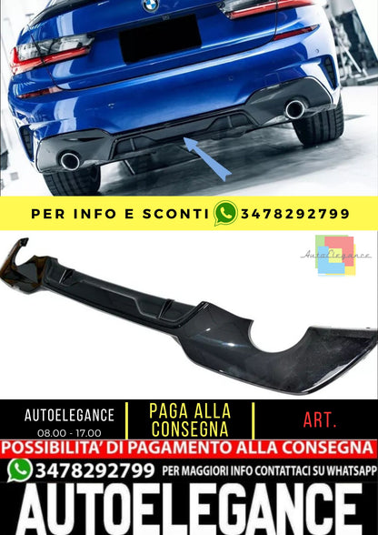 💯Diffusore ADATTO PER BMW SERIE 3 G20 / G21 LCI💯