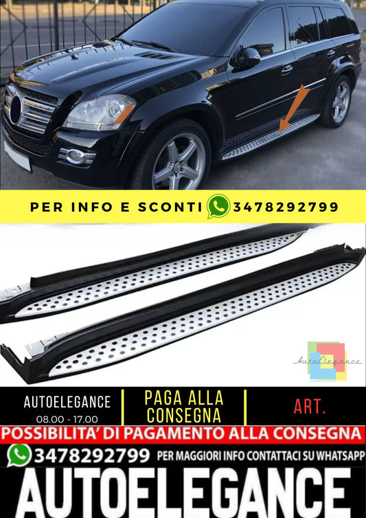 SIDE SKIRTS KIT SUITABLE FOR Mercedes X164 GL 2006-2012 