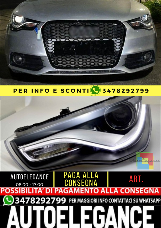 💎COPPIA FARI ANTERIORI ADATTE PER AUDI A1 2010-2018💎