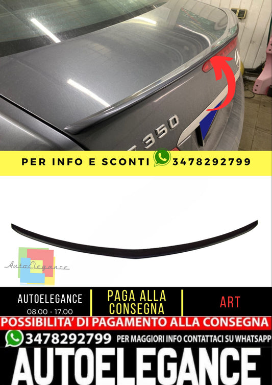 💎 SPOILER adatto per Mercedes E class C207 2009-2013 Coupe