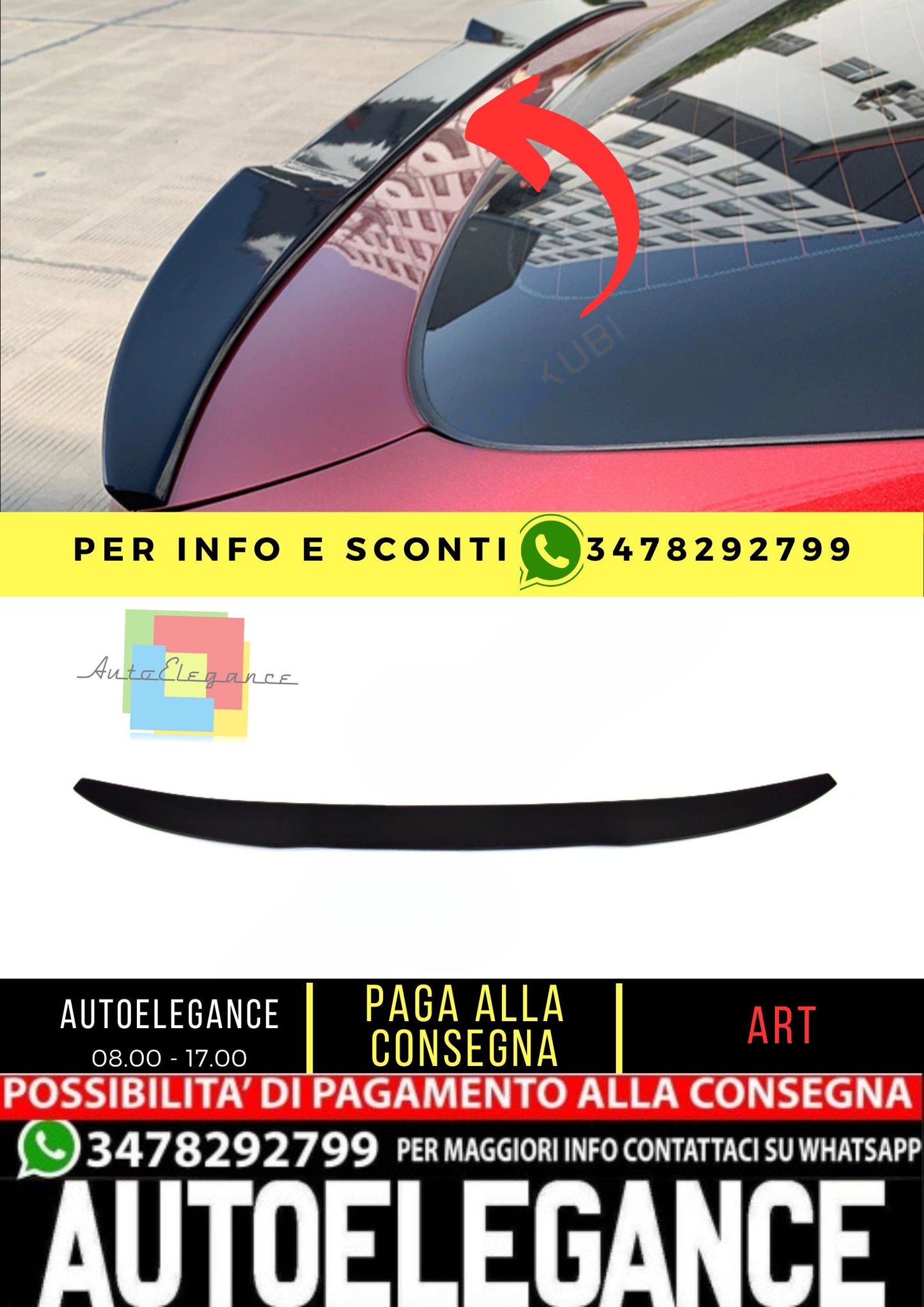 💎 SPOILER adatto per BMW X4 G02 2018+