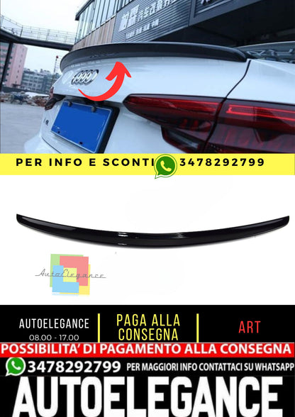 💎 SPOILER adatto per Audi A4 B9 2015+ Sedan