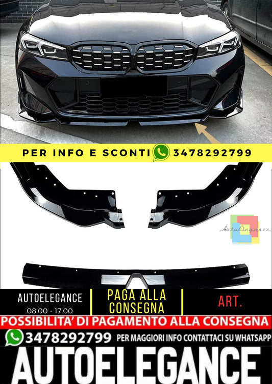 🤍Splitter Adatto per BMW Serie 3 G20 G21🤍