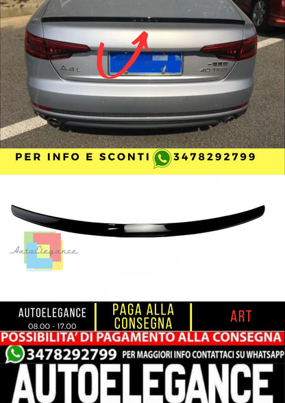 SPOILER adatto per Audi A4 B8 2013-2016