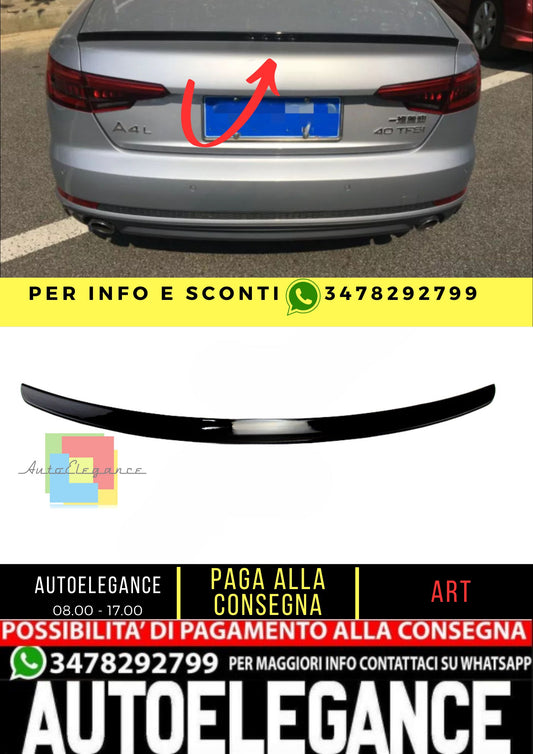 SPOILER suitable for Audi A4 B8 2013-2016 