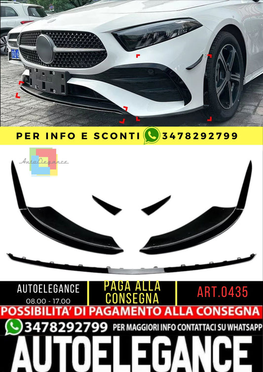 😍Splitter+Aero Flaps Suitable for Mercedes W177 A-Class 😍 