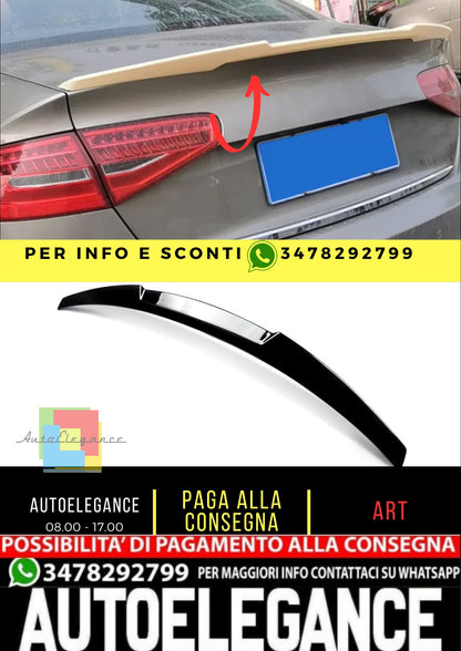 💎SPOILER adatto per Audi A4 B8 2013-2016 Sedan