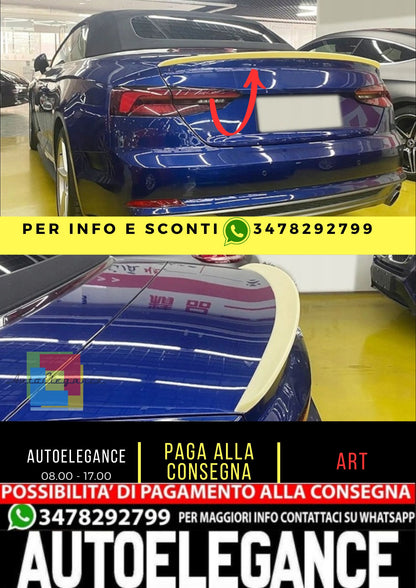 💎SPOILER adatto per Audi A5 F5 3D 2016+ Coupe