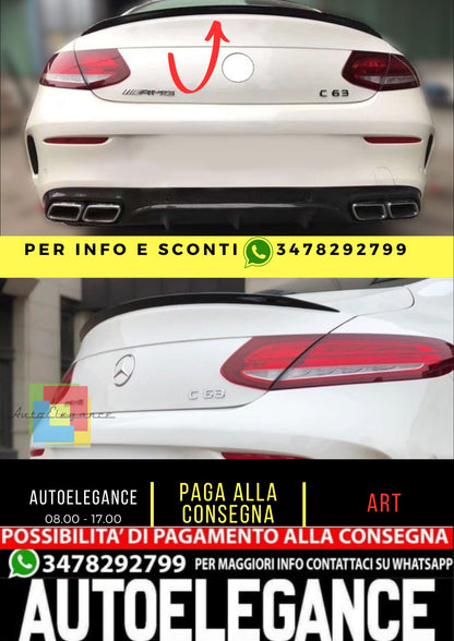 💎SPOILER adatto per Mercedes C class C205 2014-2021 Coupe