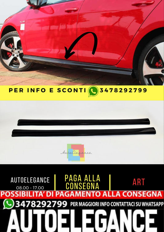 MINI SKIRTS suitable for VW Golf 7 2012-2020 