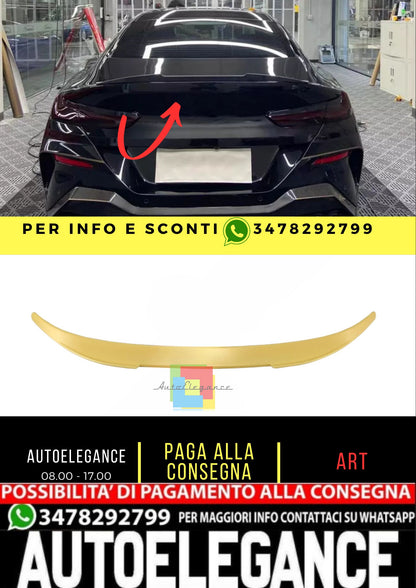 SPOILER adatto per BMW 8 G16 2019+ Gran Coupe