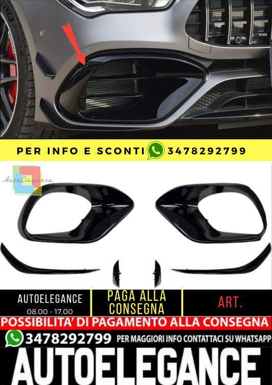 💥AERO FLAPS ADATTO PER  MERCEDES C118 CLASSE CLA  💥