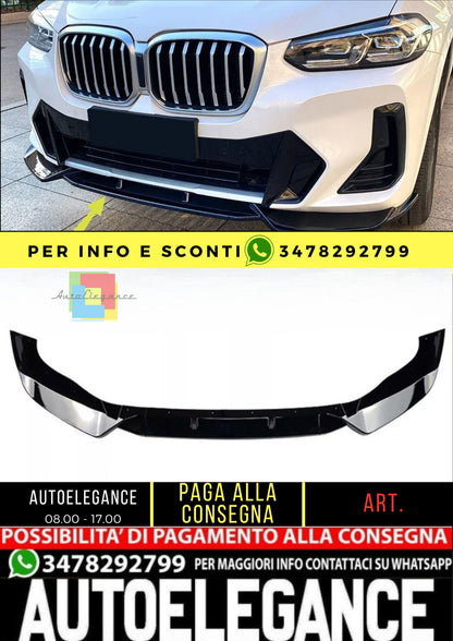 💯Splitter Adatto per BMW X3 G01 LCI (Facelift) 2021+💯