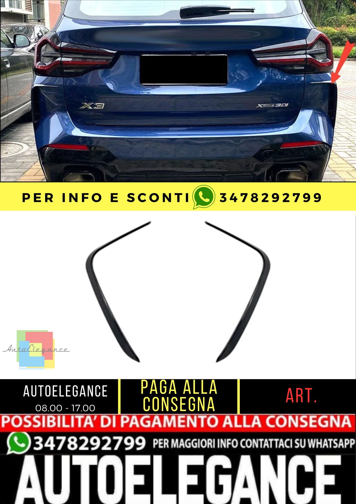 🔥Aero Flaps adatto per BMW G20 G28🔥