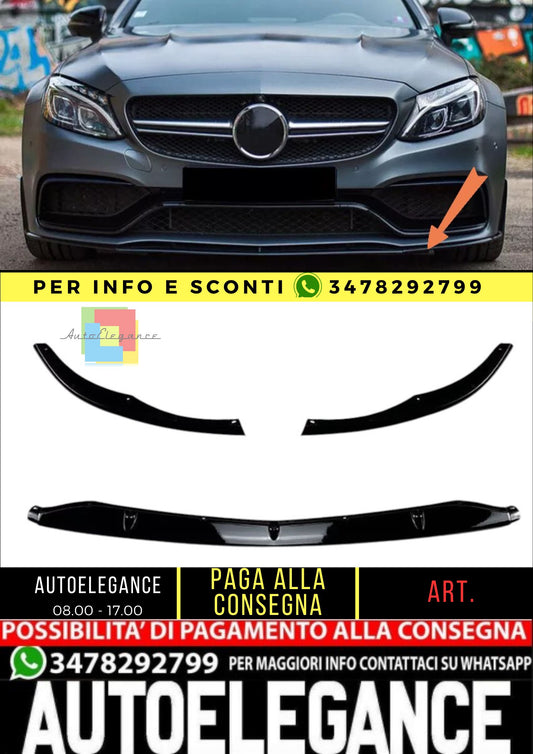 Splitter Adatto Per Mercedes W205 S205 C205 A205