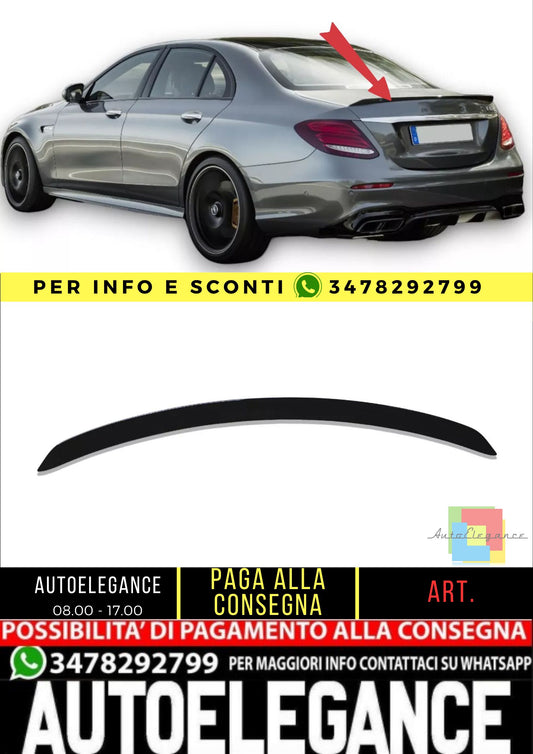 💥Spoiler Adatto Per  Mercedes W213 Classe E 2016-2022💥