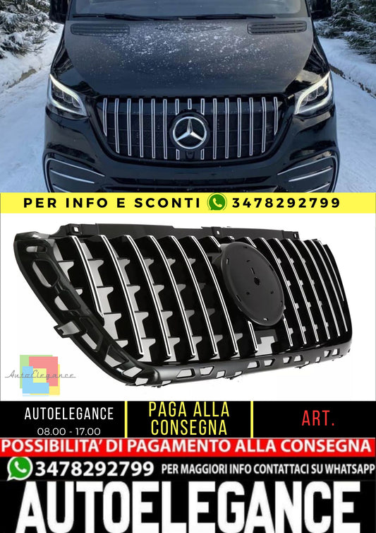 🤩Griglia Adatto Per  Mercedes W907 W910 Sprinter Sport Panamericana GT🤩