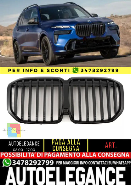 🤩Griglia Adatto Per BMW X7 G07 LCI NOIR MAT🤩