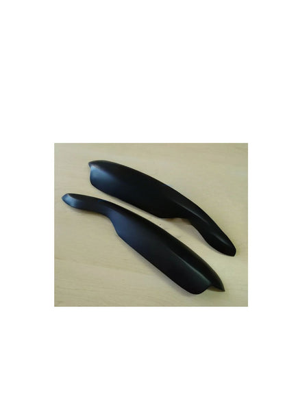 Sopracciglia per SMART FORTWO 451 2007-2014 ABS Plastica palpebre fari