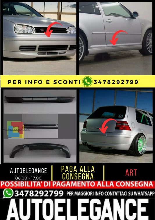 Body kit VW GOLF IV 4 MK4 25th ANNIVERSARY ABS Plastic 