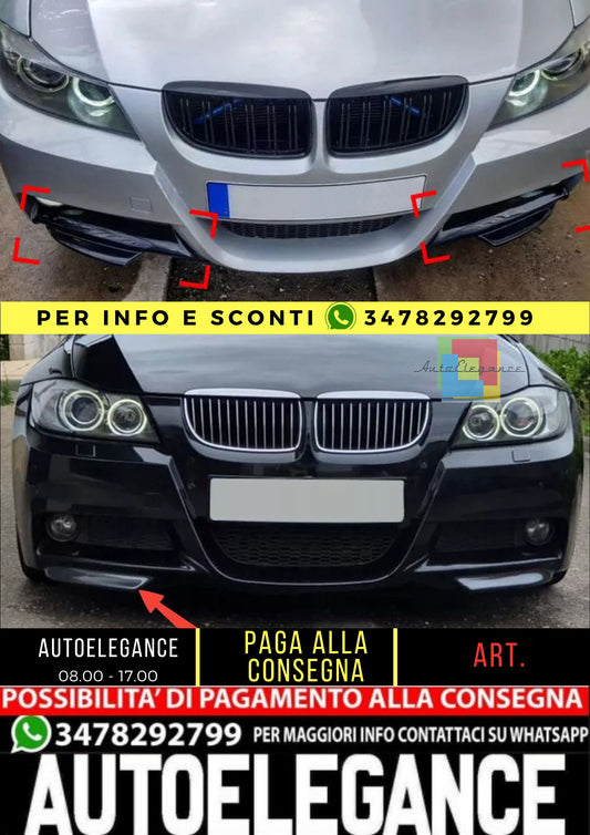 ✨Aero Flaps Adatto per Adatto per BMW Serie 3 E90 E91 pre-LCI ✨