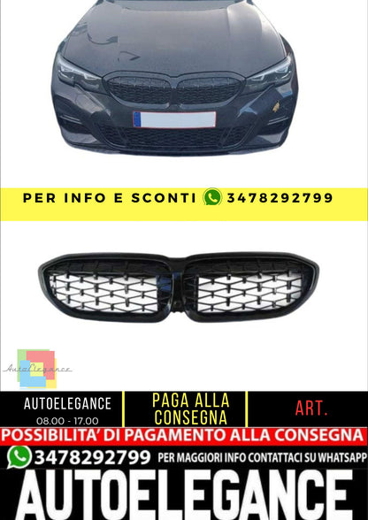 💎Griglia rene compatibile con griglia a diamante BMW serie 3 G20💎